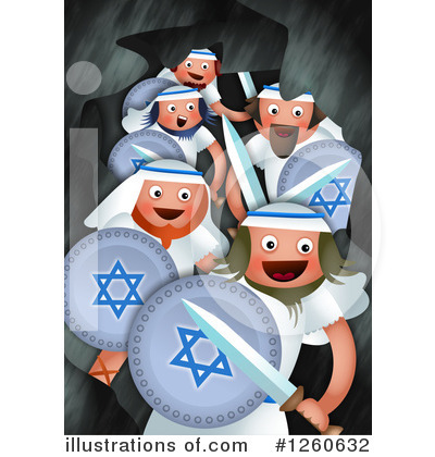 Royalty-Free (RF) Hanukkah Clipart Illustration by Prawny - Stock Sample #1260632