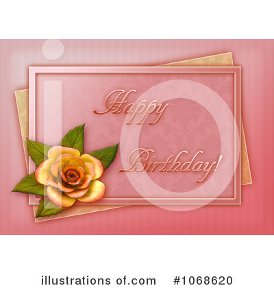 Royalty-Free (RF) Happy Birthday Clipart Illustration by Michael Schmeling - Stock Sample #1068620