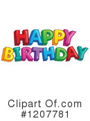 Happy Birthday Clipart #1207781 by visekart