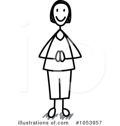 Stick People Clipart #1053957 by Frog974