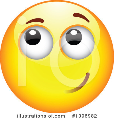 Royalty-Free (RF) Happy Face Clipart Illustration by beboy - Stock Sample #1096982