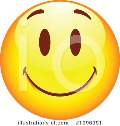 Royalty-Free (RF) Happy Face Clipart Illustration by beboy - Stock Sample #1096991
