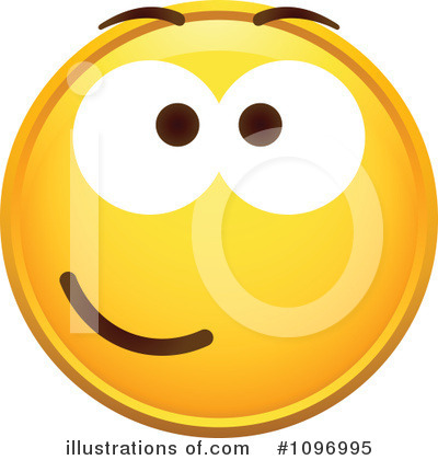 Royalty-Free (RF) Happy Face Clipart Illustration by beboy - Stock Sample #1096995