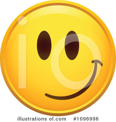 Royalty-Free (RF) Happy Face Clipart Illustration by beboy - Stock Sample #1096996