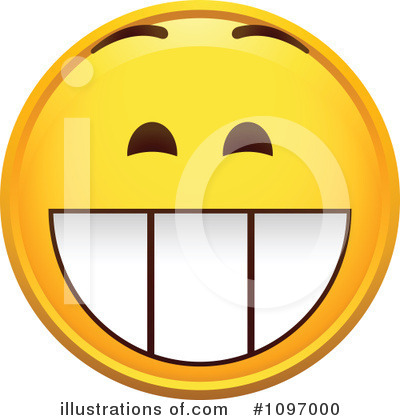 Royalty-Free (RF) Happy Face Clipart Illustration by beboy - Stock Sample #1097000