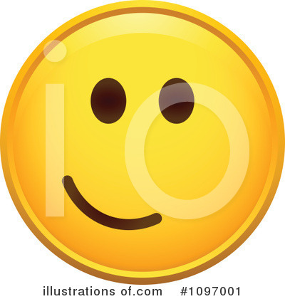 Royalty-Free (RF) Happy Face Clipart Illustration by beboy - Stock Sample #1097001