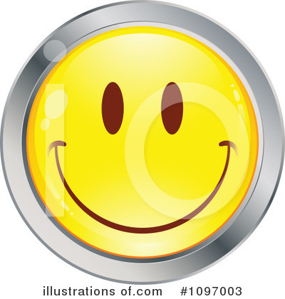 Royalty-Free (RF) Happy Face Clipart Illustration by beboy - Stock Sample #1097003
