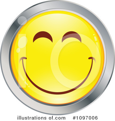 Royalty-Free (RF) Happy Face Clipart Illustration by beboy - Stock Sample #1097006