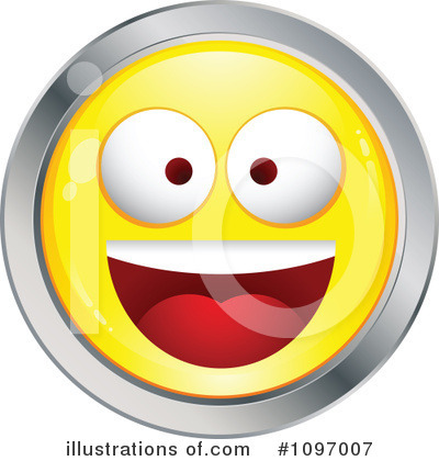 Royalty-Free (RF) Happy Face Clipart Illustration by beboy - Stock Sample #1097007