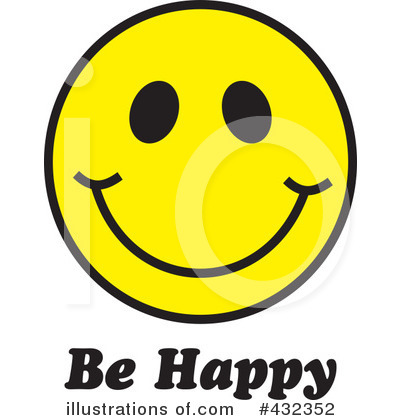Royalty-Free (RF) Happy Face Clipart Illustration by Johnny Sajem - Stock Sample #432352