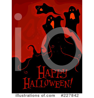 Royalty-Free (RF) Happy Halloween Clipart Illustration by BNP Design Studio - Stock Sample #227842