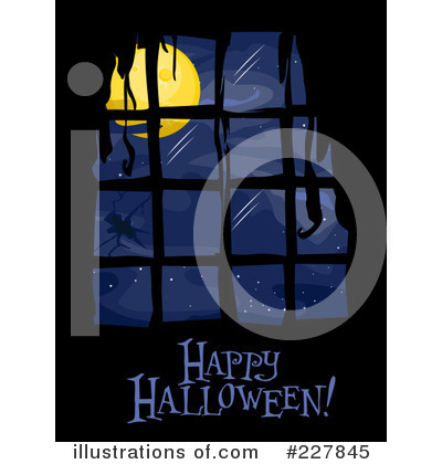 Royalty-Free (RF) Happy Halloween Clipart Illustration by BNP Design Studio - Stock Sample #227845