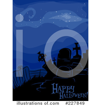 Royalty-Free (RF) Happy Halloween Clipart Illustration by BNP Design Studio - Stock Sample #227849