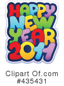 Happy New Year Clipart #435431 by visekart