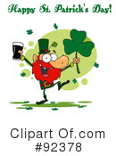Happy St Patricks Day Clipart #92378 by Hit Toon