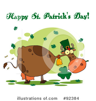 Royalty-Free (RF) Happy St Patricks Day Clipart Illustration by Hit Toon - Stock Sample #92384