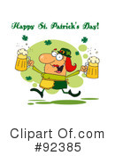 Happy St Patricks Day Clipart #92385 by Hit Toon