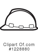 Hard Hat Clipart #1228880 by Lal Perera