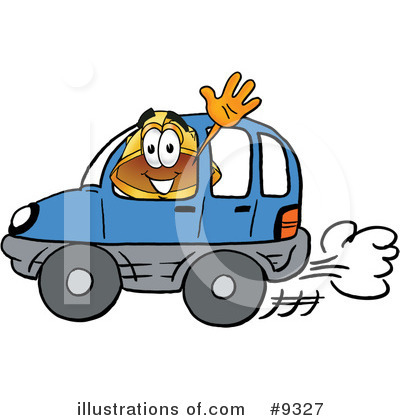Royalty-Free (RF) Hard Hat Clipart Illustration by Mascot Junction - Stock Sample #9327