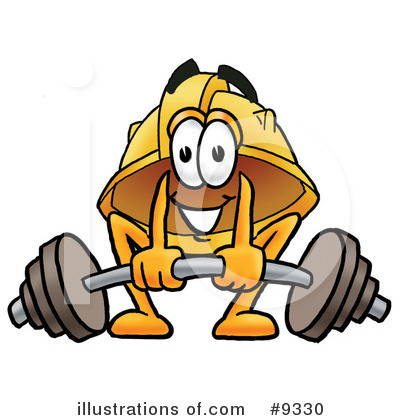 Royalty-Free (RF) Hard Hat Clipart Illustration by Mascot Junction - Stock Sample #9330