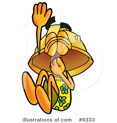 Royalty-Free (RF) Hard Hat Clipart Illustration by Mascot Junction - Stock Sample #9333