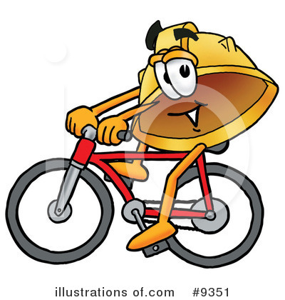 Royalty-Free (RF) Hard Hat Clipart Illustration by Mascot Junction - Stock Sample #9351