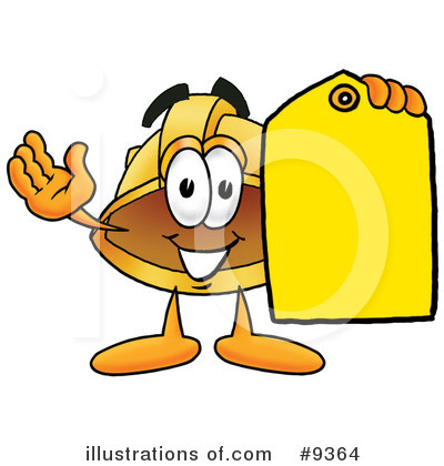 Royalty-Free (RF) Hard Hat Clipart Illustration by Mascot Junction - Stock Sample #9364