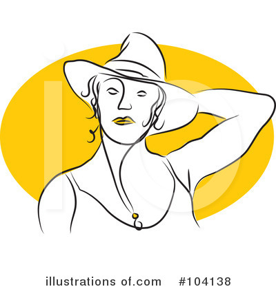 Royalty-Free (RF) Hat Clipart Illustration by Prawny - Stock Sample #104138