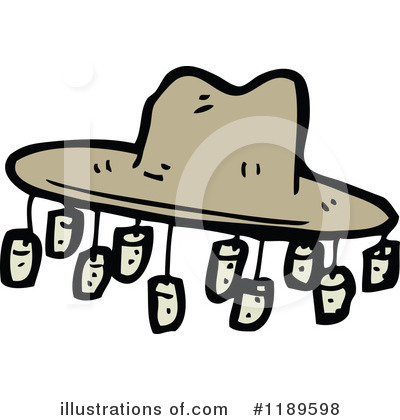 Royalty-Free (RF) Hat Clipart Illustration by lineartestpilot - Stock Sample #1189598