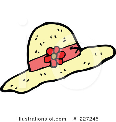 Royalty-Free (RF) Hat Clipart Illustration by lineartestpilot - Stock Sample #1227245
