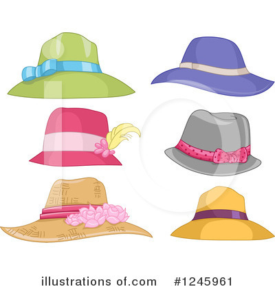 Royalty-Free (RF) Hat Clipart Illustration by BNP Design Studio - Stock Sample #1245961