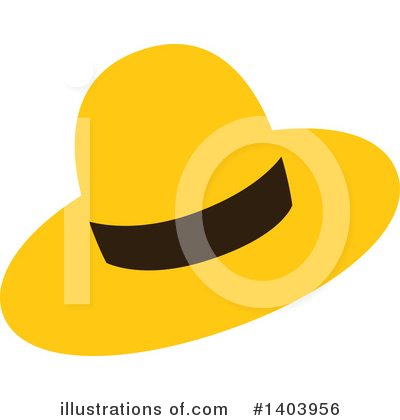 Royalty-Free (RF) Hat Clipart Illustration by Cherie Reve - Stock Sample #1403956