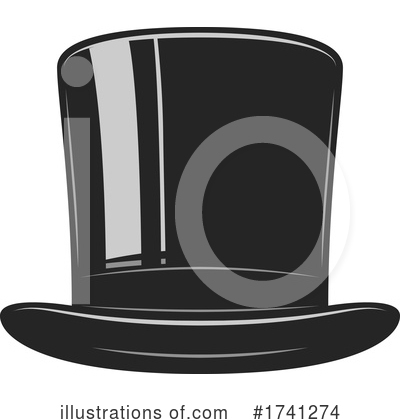 Top Hat Clipart #1741274 by Vector Tradition SM