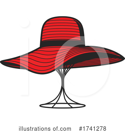Royalty-Free (RF) Hat Clipart Illustration by Vector Tradition SM - Stock Sample #1741278