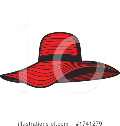 Royalty-Free (RF) Hat Clipart Illustration by Vector Tradition SM - Stock Sample #1741279