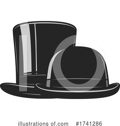 Top Hat Clipart #1741286 by Vector Tradition SM