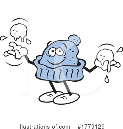 Snowball Fight Clipart #1779129 by Johnny Sajem