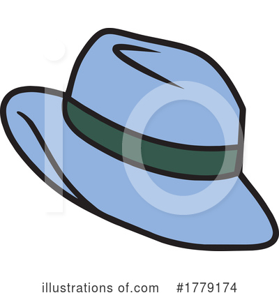 Royalty-Free (RF) Hat Clipart Illustration by Johnny Sajem - Stock Sample #1779174