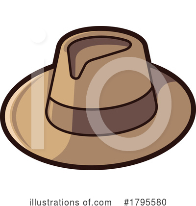 Royalty-Free (RF) Hat Clipart Illustration by Any Vector - Stock Sample #1795580