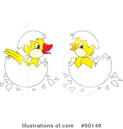 Royalty-Free (RF) Hatching Clipart Illustration by Alex Bannykh - Stock Sample #90148