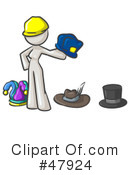 Hats Clipart #47924 by Leo Blanchette