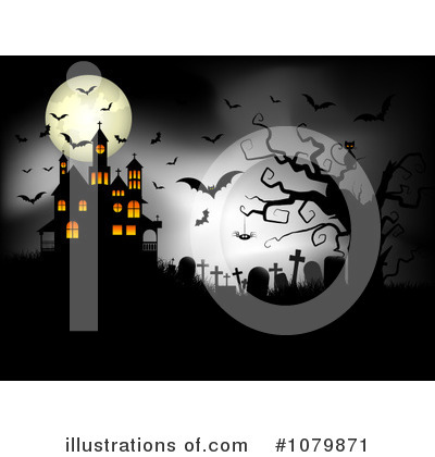 Halloween Background Clipart #1079871 by KJ Pargeter