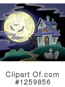 Haunted House Clipart #1259856 by visekart