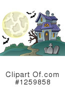 Haunted House Clipart #1259858 by visekart