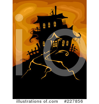 Haunted House Clipart #227856 by BNP Design Studio