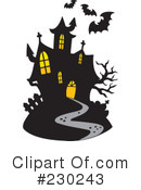 Haunted House Clipart #230243 by visekart