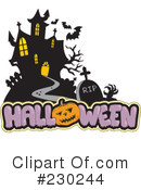 Haunted House Clipart #230244 by visekart