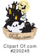 Haunted House Clipart #230245 by visekart