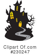 Haunted House Clipart #230247 by visekart