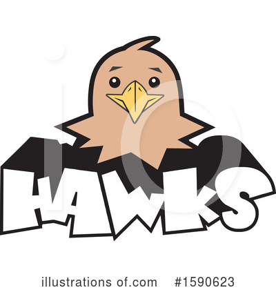 Royalty-Free (RF) Hawk Clipart Illustration by Johnny Sajem - Stock Sample #1590623